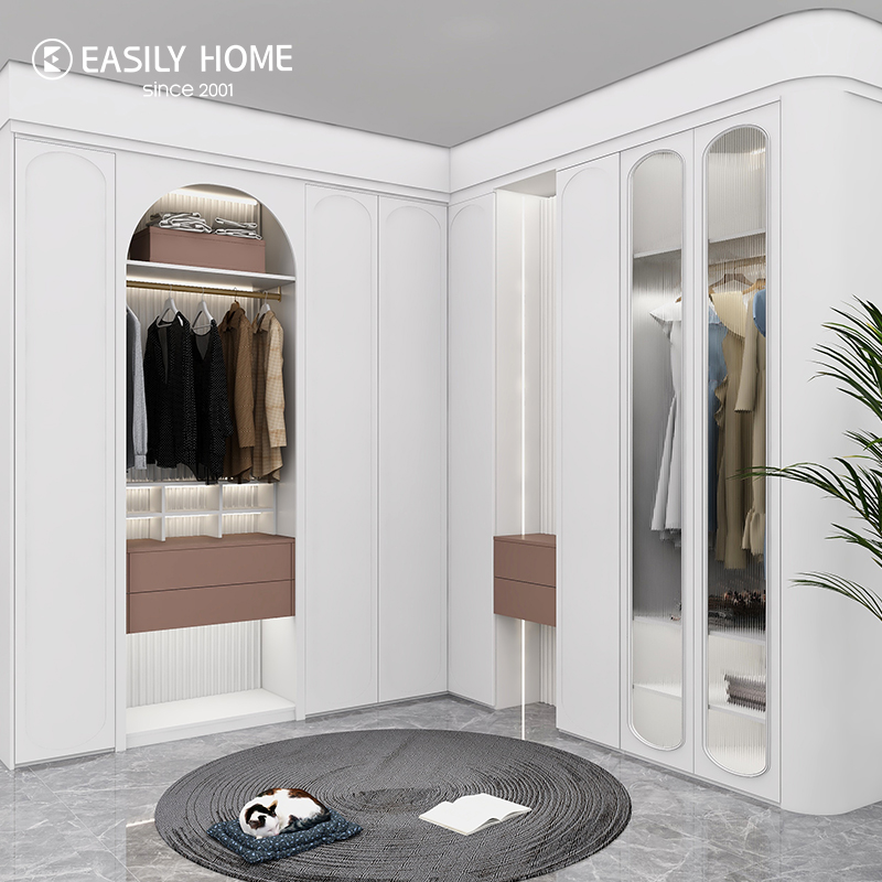 Bedroom High-end Wardrobe Closet French Style