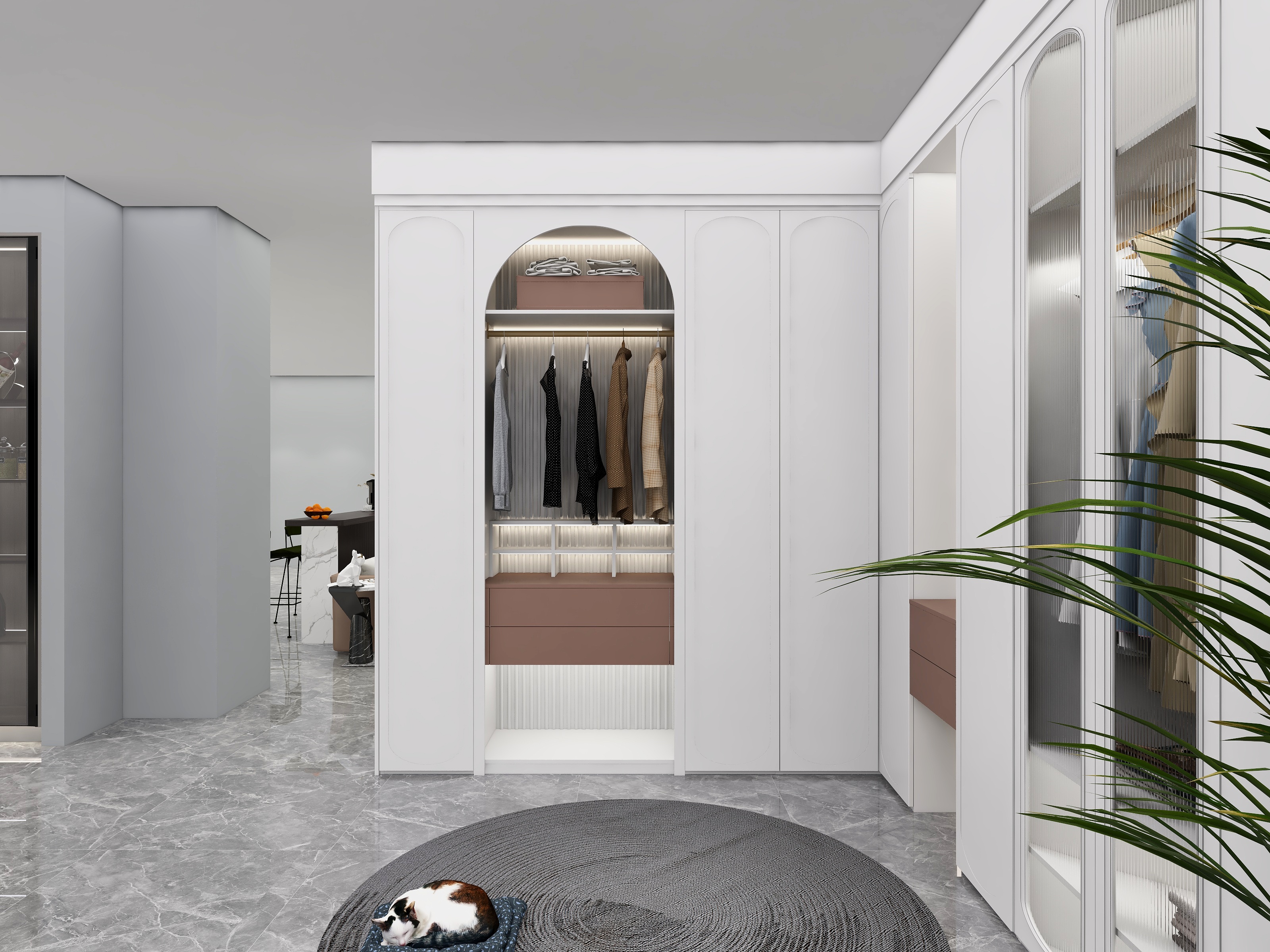 Cloakroom design