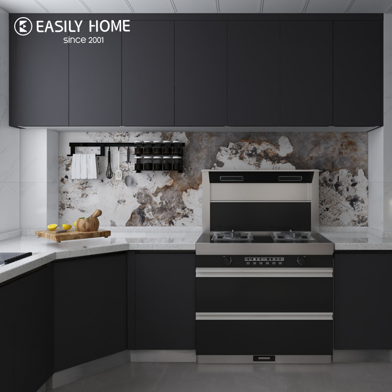 U-shaped Kitchen Cabinet Modern Style