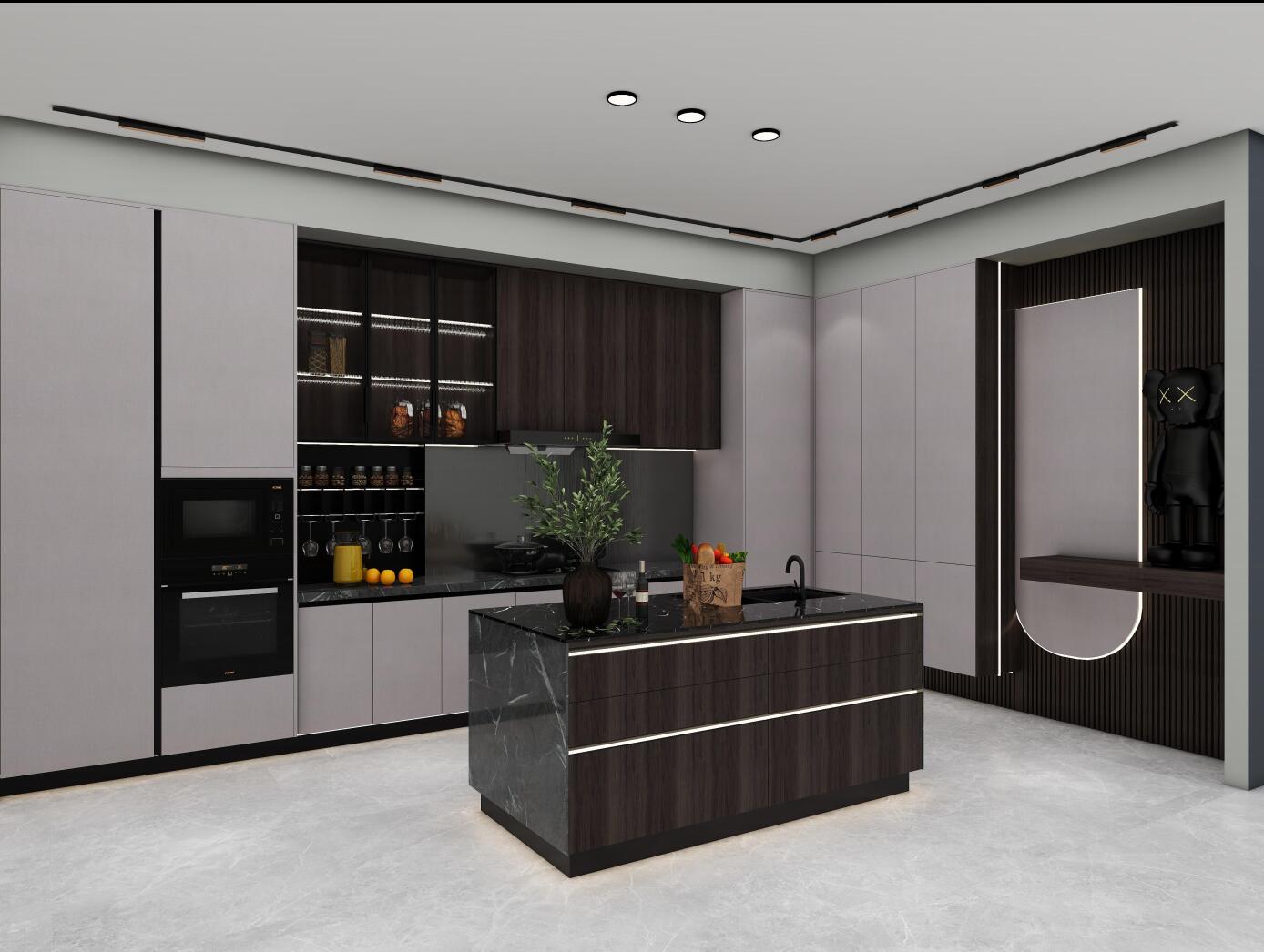 Open kitchen