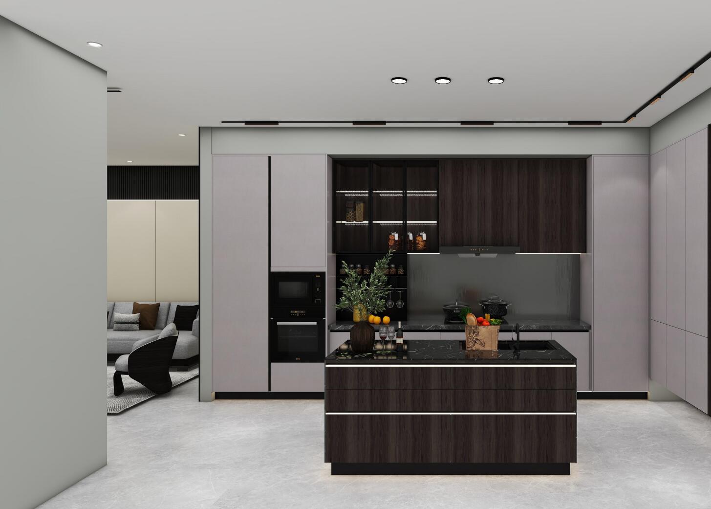 Kitchen-kitchen integration