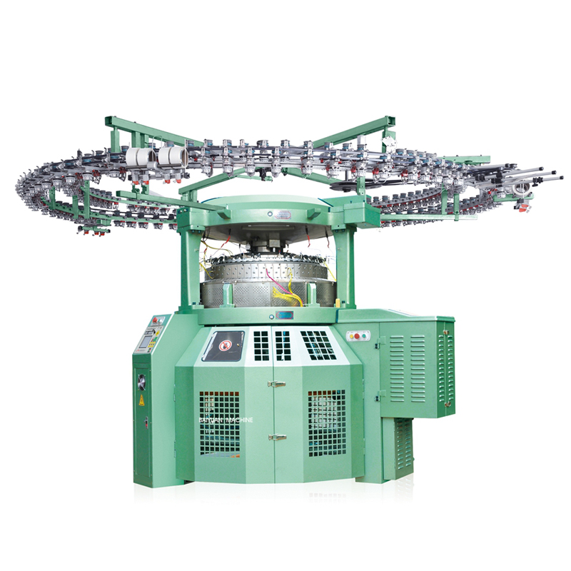 Baiyuan develops the world's first jacquard loop transfer sweatshirt machine and launches it