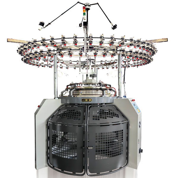 Mașină de tricotat circulară din velur
