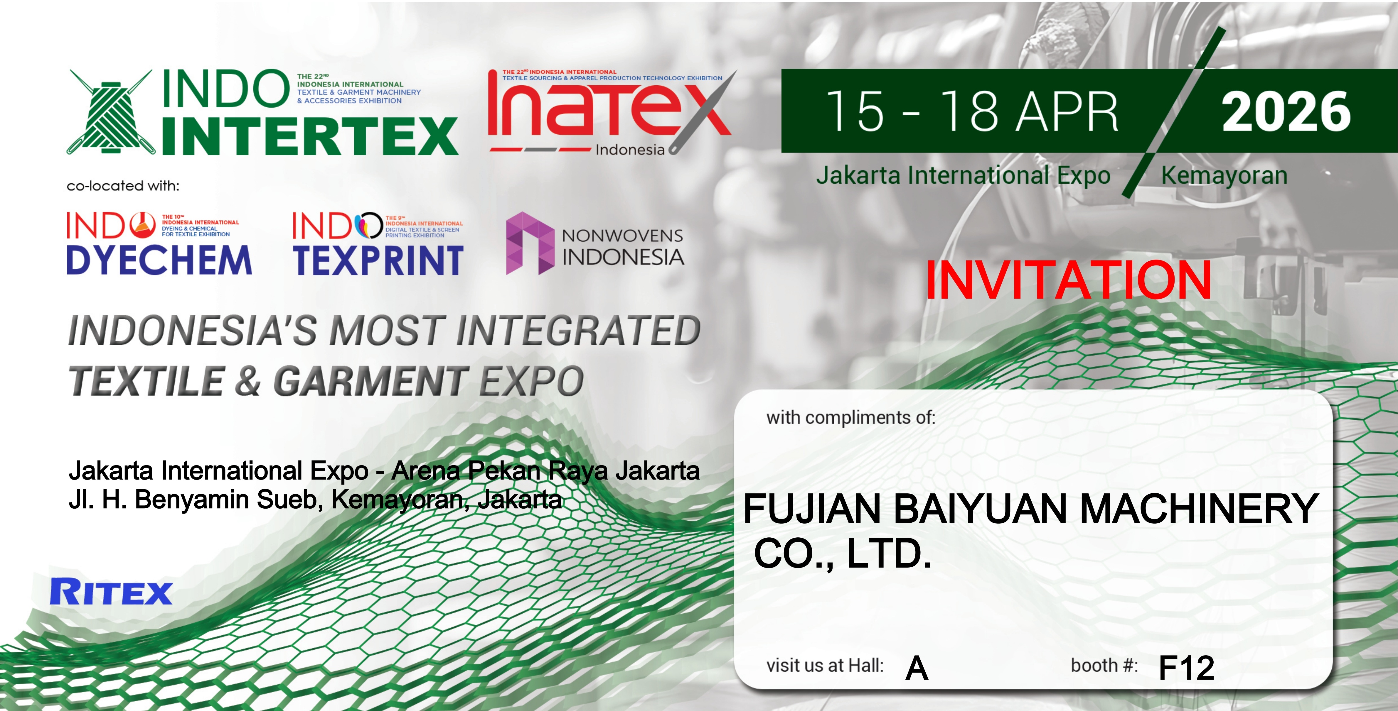 Jakarta International Expo - Arena Pekan Raya JakartaJI. H. Benyamin Sueb, Kemayoran,Jakarta