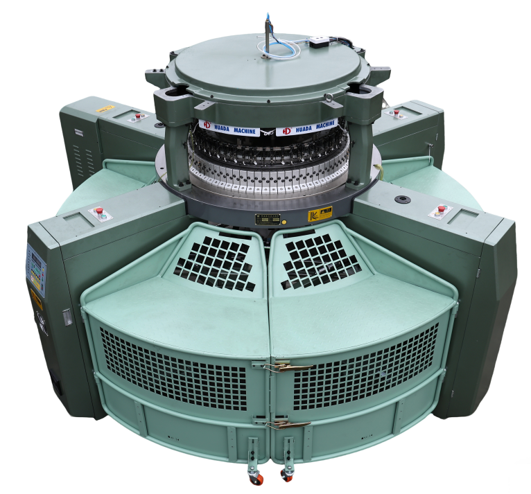 4-Legs Double Jersey Open Width Circular Knitting Machine
