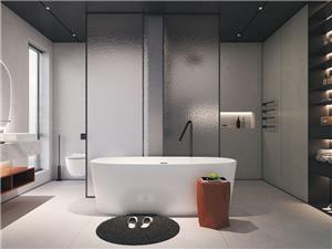 Marble Look Porcelain Bathroom Floor Tile 24x24