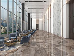 12x24 Brown Marble Look Porcelain Tile