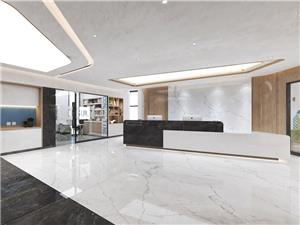 White Marble Effect Porcelain Floor Tiles
