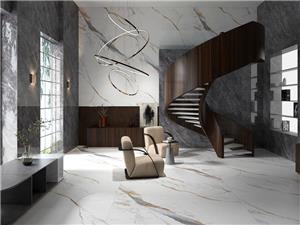 Big Format Calacatta Gold Marble Porcelain Slab