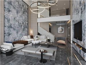 6mm Thin Bookmatched Blue Porcelain Slabs