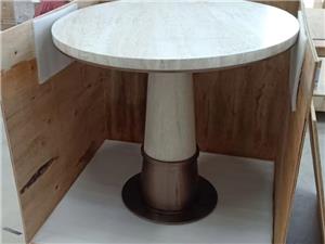 Sintered Stone Top Round Dining Table