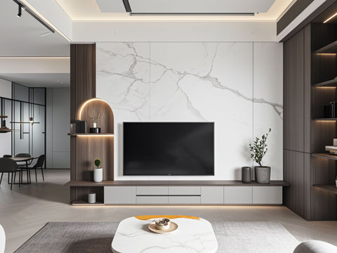 The application of heat bending sintered stone