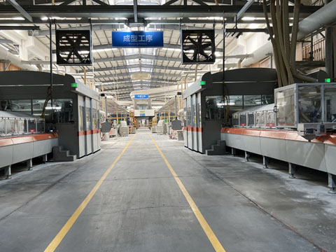 How is sintered stone processed