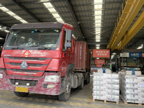 Recently Union Century exported some sintered stone