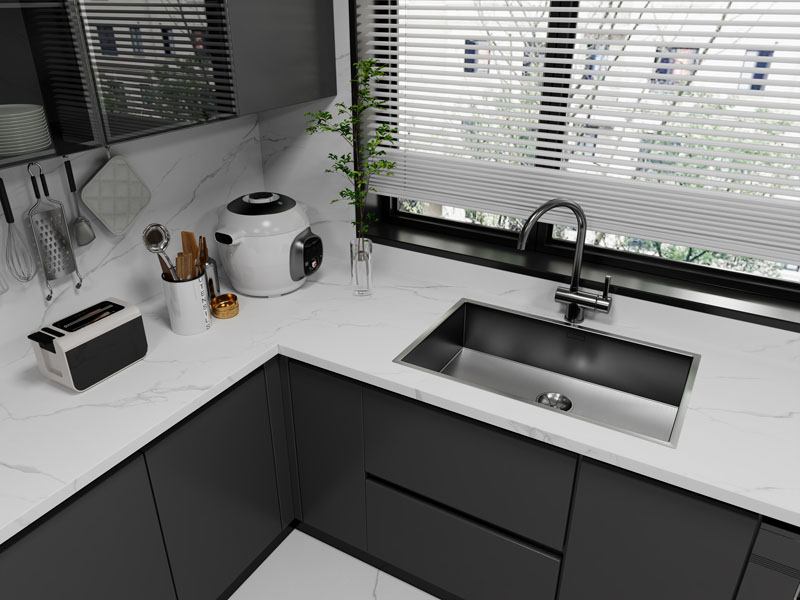 Statuario Venato White Marble High End Sintered Stone Countertop