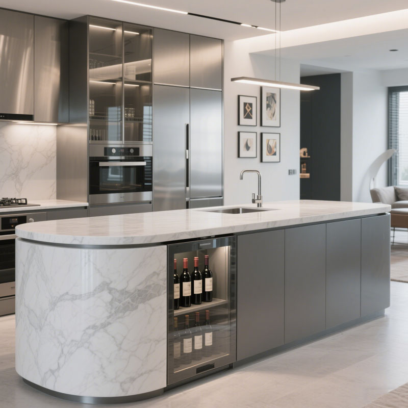 kitchen sintered stone countertops