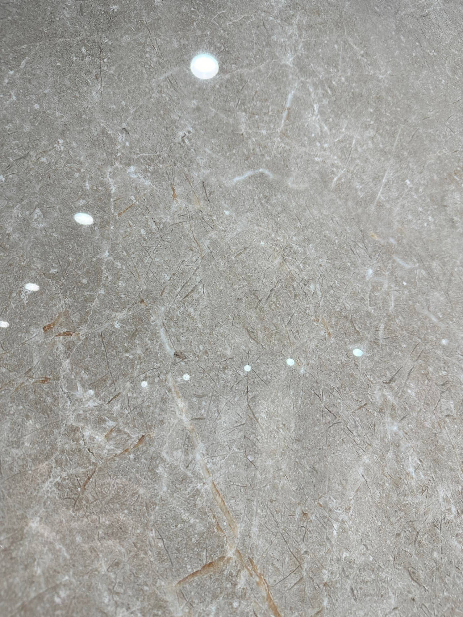 Modern Sintered Stone Floor Tile in Grey 9mm Thick