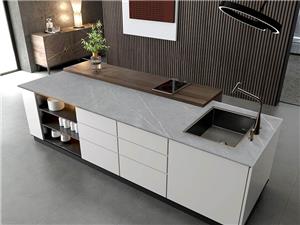 Armani Light Grey Sintered Stone Countertops – Clean, Durable & Modern