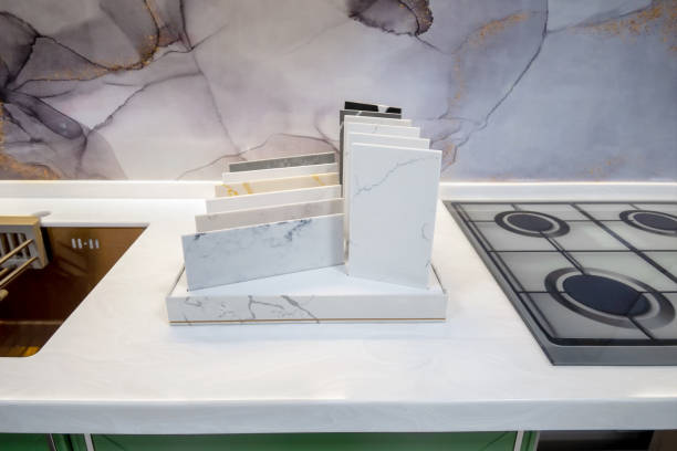 디자이너와 시공업자들이 주방 조리대 소재로 소결석을 선택하는 이유