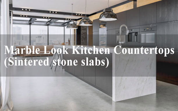 Marble Look Kitchen Countertops