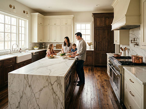 هل يُعدّ الحجر المُلبّد خيارًا مُجديًا من حيث التكلفة لأسطح المطابخ؟ تحليل القيمة على المدى الطويل