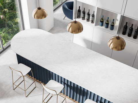 Que sont les comptoirs en pierre frittée ? Le guide complet pour 2026