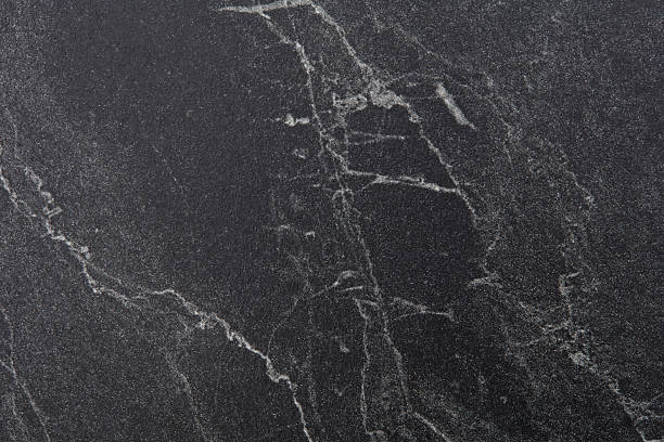 black sintered stone countertops