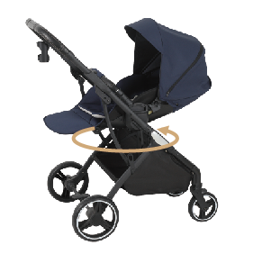 High landscape baby stroller