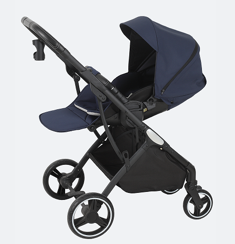 Kinderwagen met hoog zicht