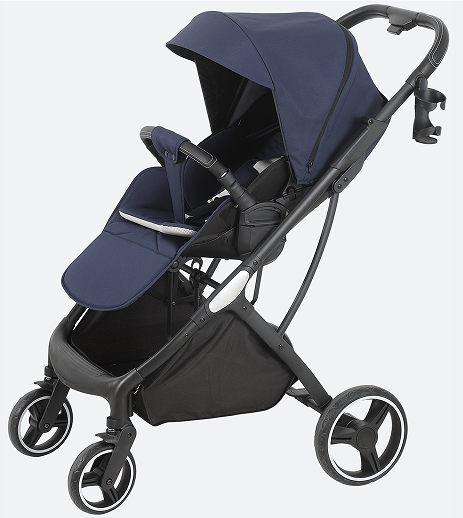 Easy folding baby stroller