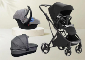 Easy folding baby stroller