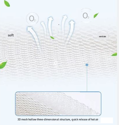 3D mesh pillow