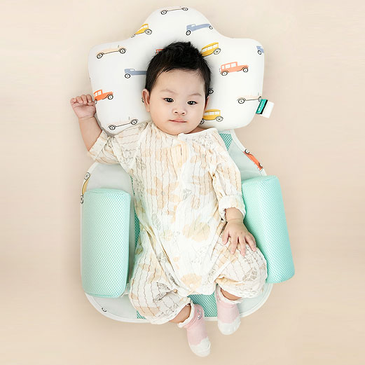 Baby anti roll pillow