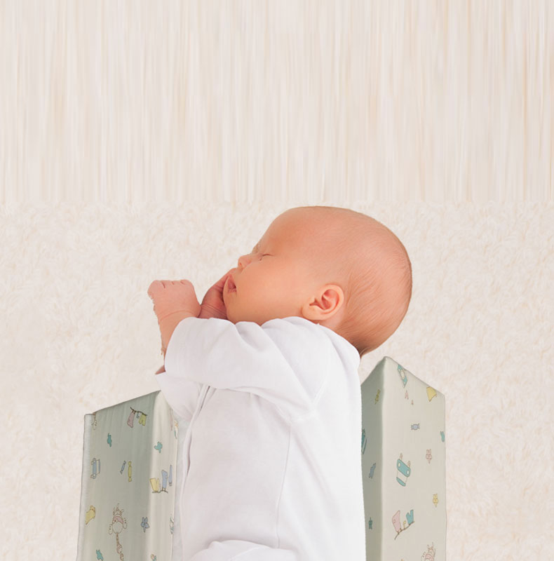Baby Spine Protecting Sleeping Position Fixing Pillow