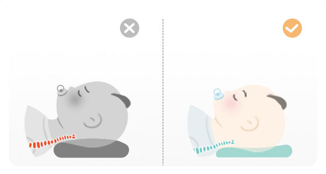 healthy growth breathable pillow