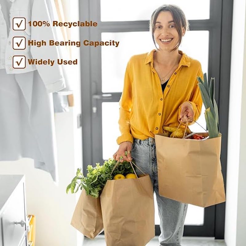 kraft tote bags
