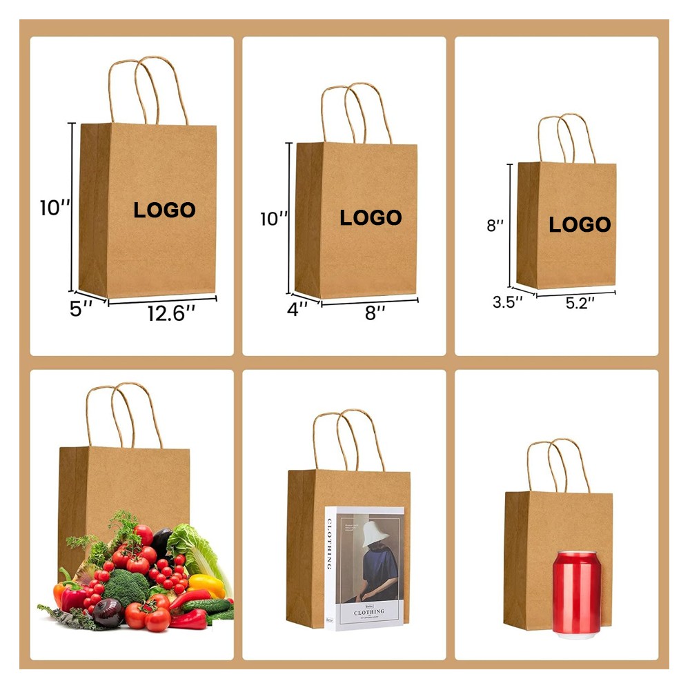 brown paper gift bags