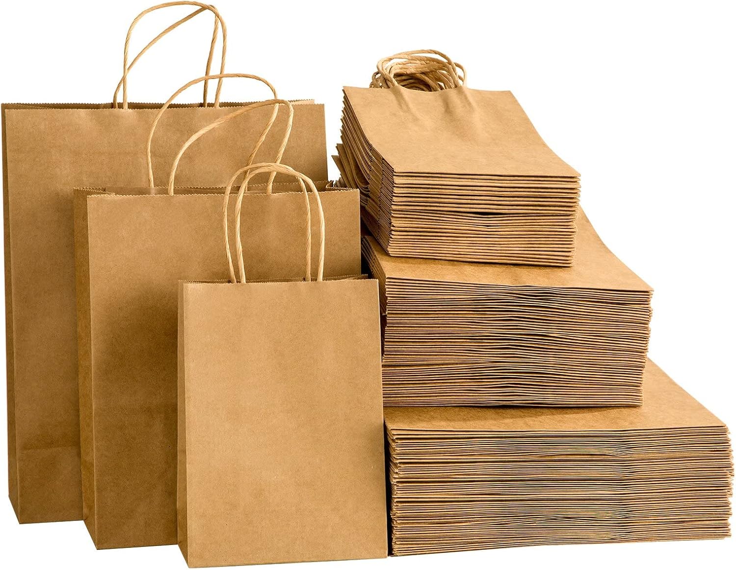 kraft gift bags