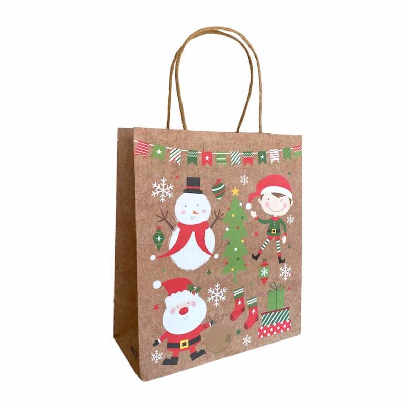 christmas paper gift bags