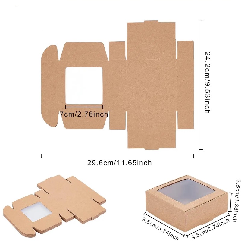 box with transparent window