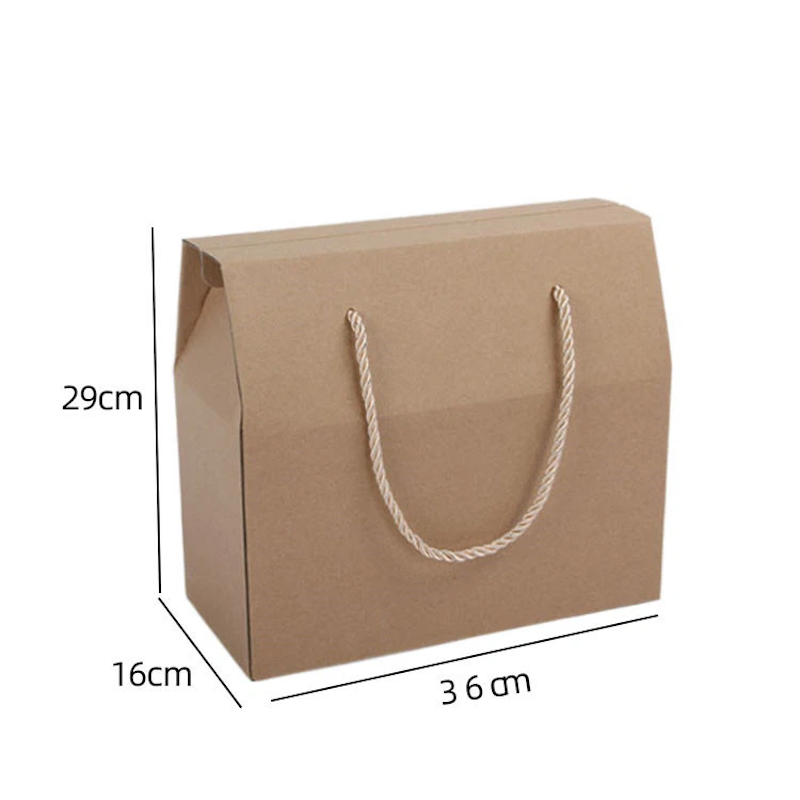 cardboard boxes with handles