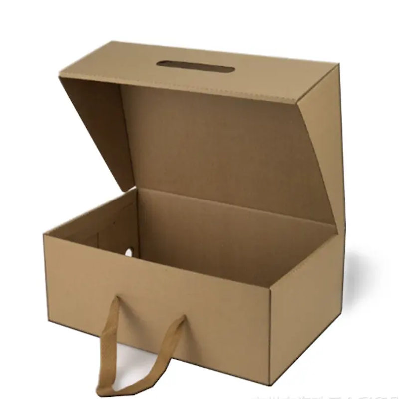 box with ribbon handle