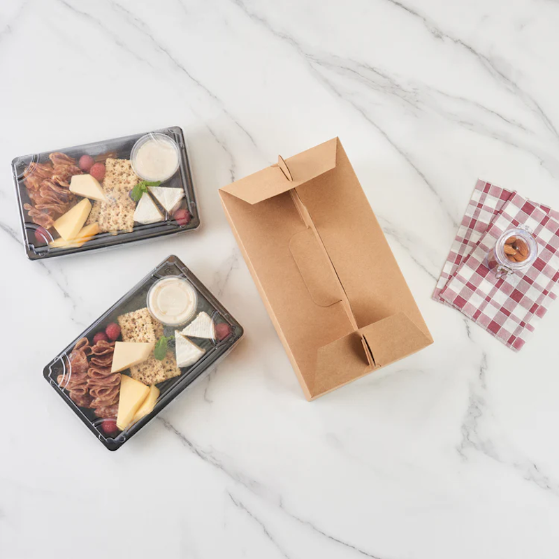 cardboard lunch boxes