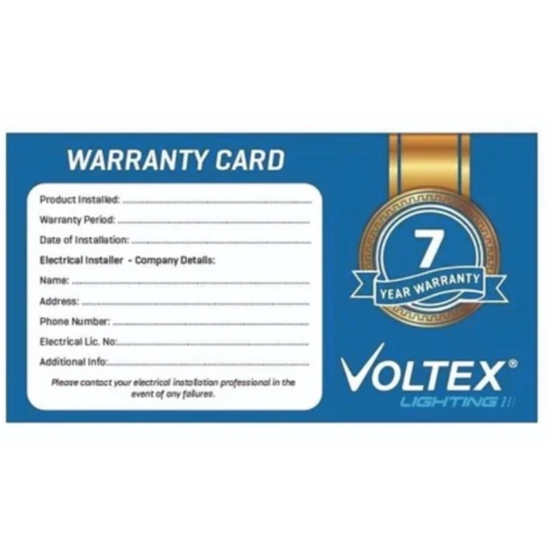 warranty card designs