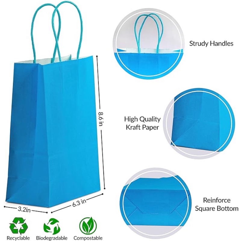 paper gift bags with handles