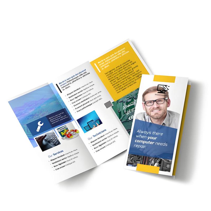 Nako-customize na Trifold Brochure: Isang Napakahusay na Tool sa Pagba-brand Nako-customize na Trifold Brochure: Isang Napakahusay na Tool sa Pagba-brand