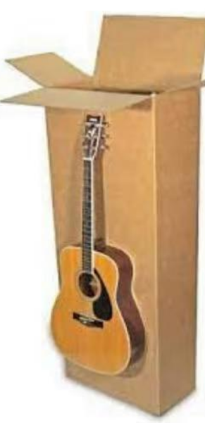 guitar cardboard boxes