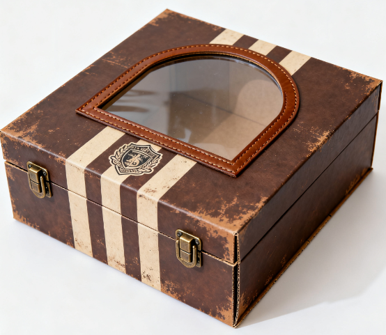 gift boxes with clear window