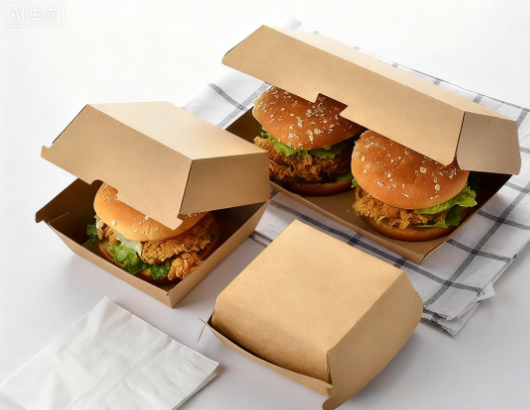 hamburger packaging box