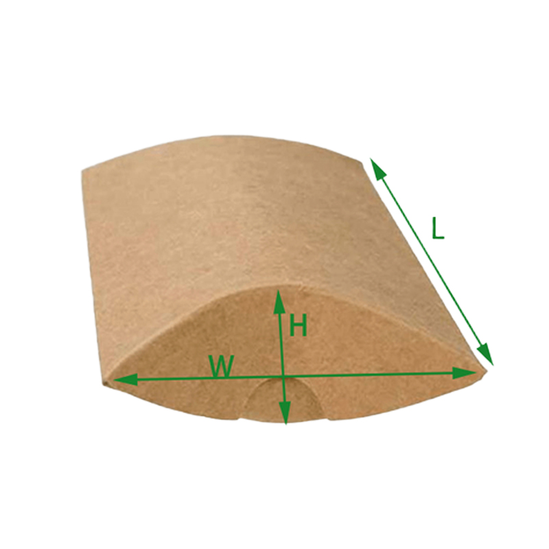 Овалне кутије за јастуке од крафт папира